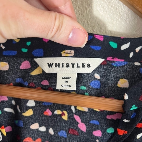 WHISTLES Multicolor Pearl Fiesta Print Dress - Picture 9 of 12